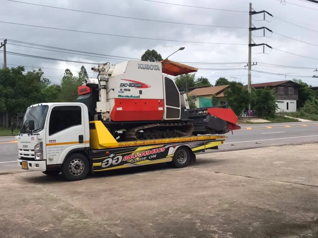 ย้ายรถเกี่ยวลพบุรี